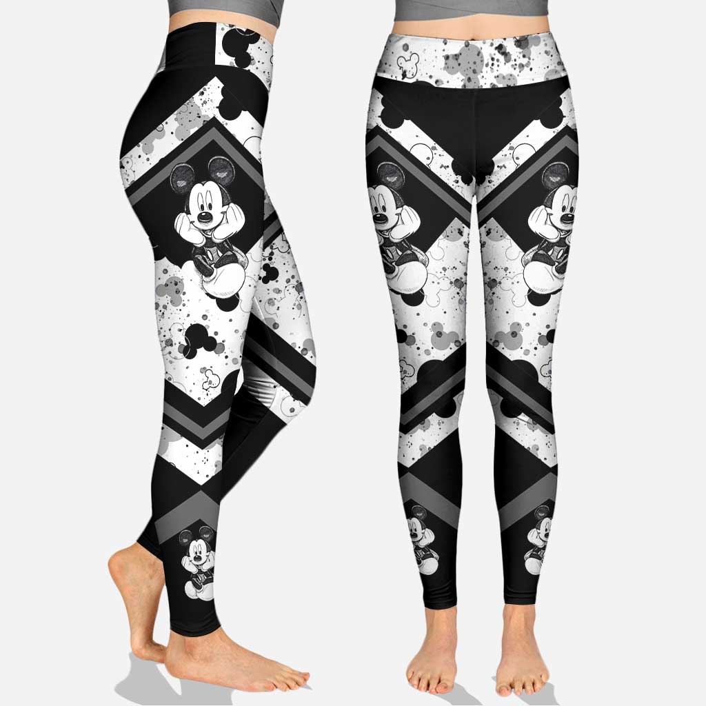 Personalized Cute Mouse Ears Hoodie & Leggings Set Gift for Kids Hoodie & Leggings GradoCreations