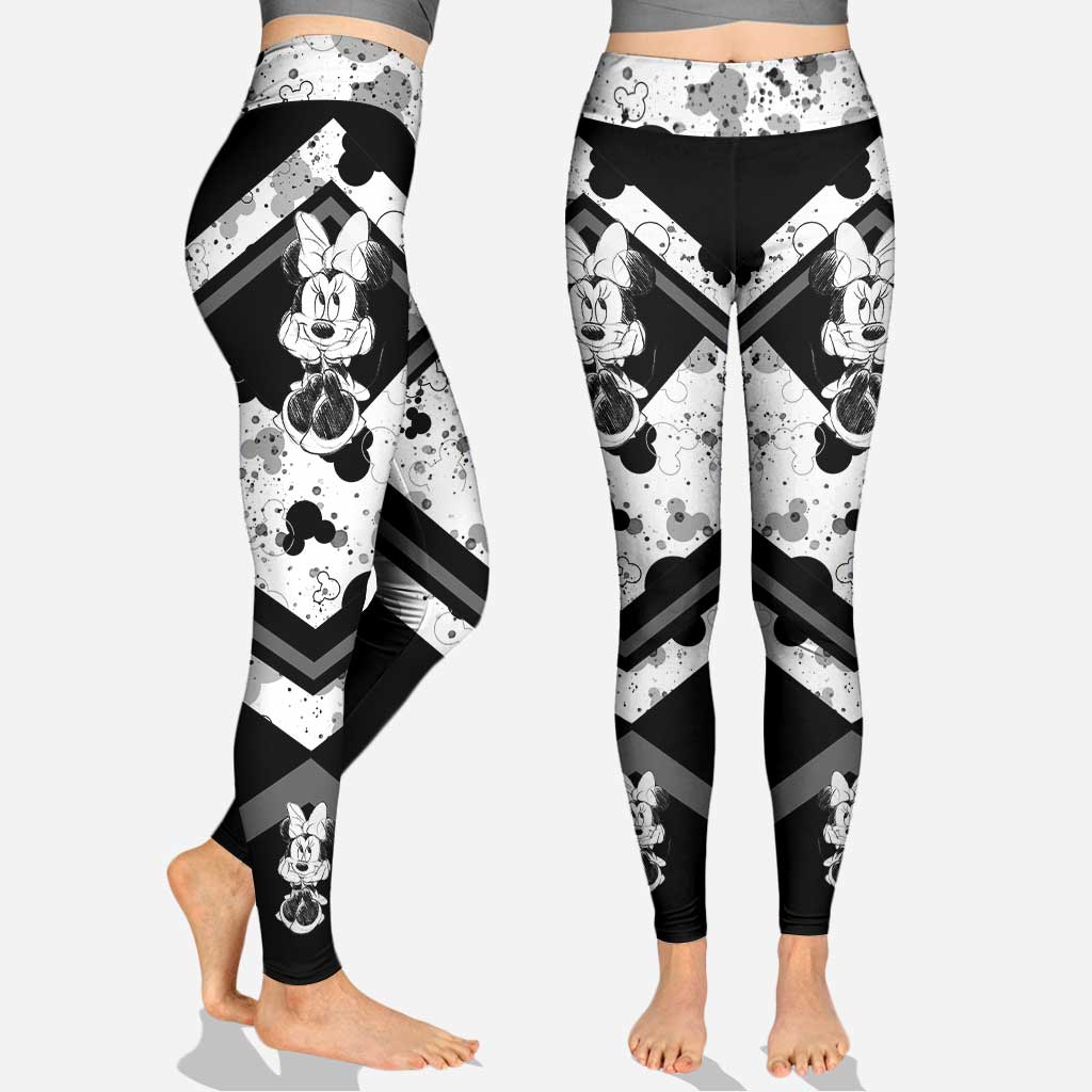 Personalized Cute Mouse Ears Hoodie & Leggings Set for Kids Hoodie & Leggings GradoCreations
