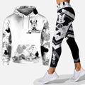 Personalized Cute Mouse Ears Hoodie & Leggings Set for Kids Hoodie & Leggings GradoCreations