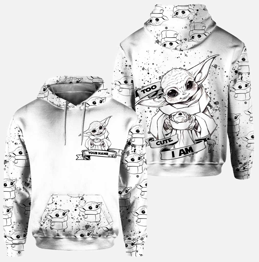 Personalized Cute Hoodie and Leggings Set Custom Name Gift Hoodie & Leggings GradoCreations