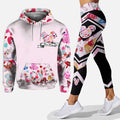 Personalized Love Mouse Ears Hoodie & Leggings Set | Custom Name Gift Hoodie & Leggings GradoCreations