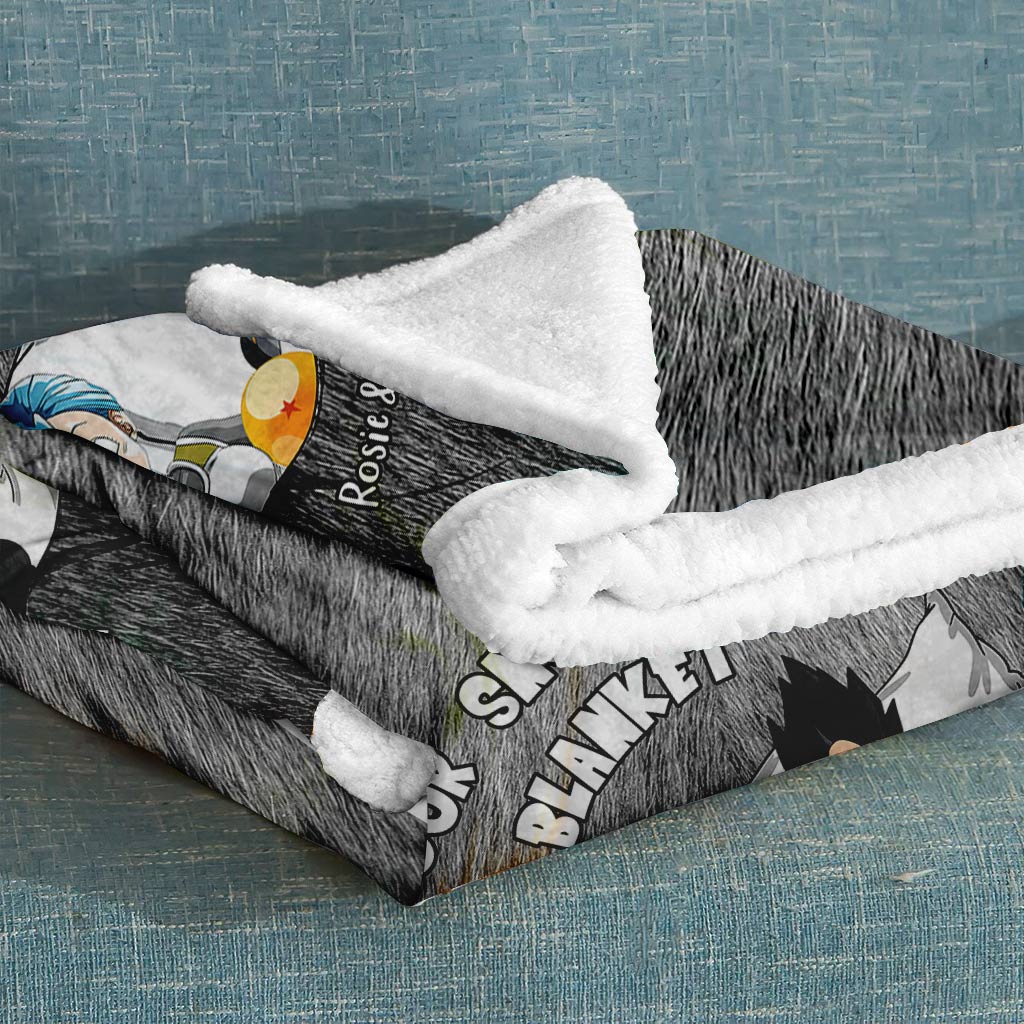 Personalized Couple Snuggle Blanket with Custom Names Gift Blanket GradoCreations
