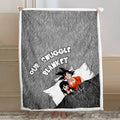 Personalized Couple Snuggle Blanket Custom Name Gift Blanket GradoCreations