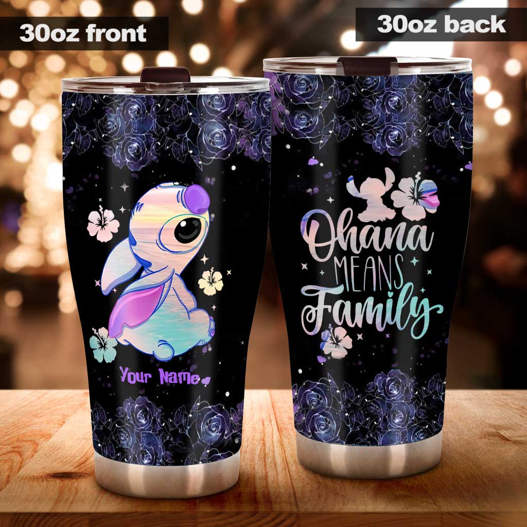 Personalized Ohana Tumbler Gift for Family | Custom Name | 20oz Tumbler GradoCreations
