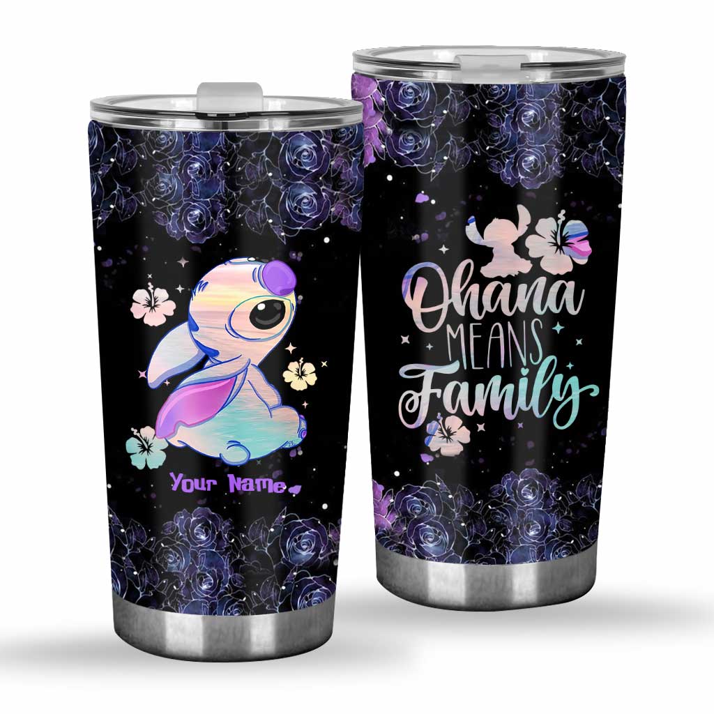 Personalized Ohana Tumbler Gift for Family | Custom Name | 20oz Tumbler GradoCreations
