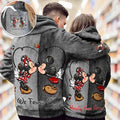 Personalized Mickey & Minnie Theme All-Over Shirts for Couples All Over Shirt GradoCreations