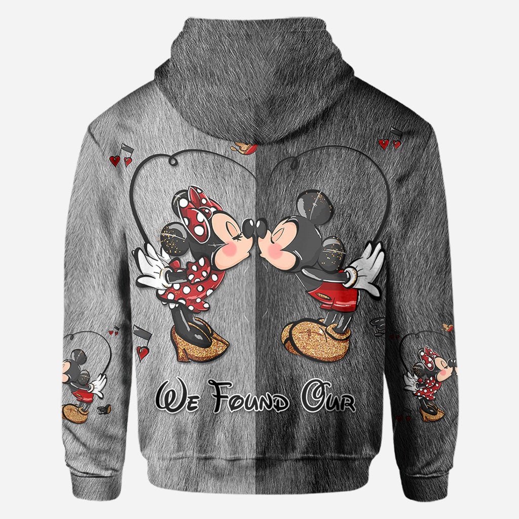 Personalized Mickey & Minnie Theme All-Over Shirts for Couples All Over Shirt GradoCreations
