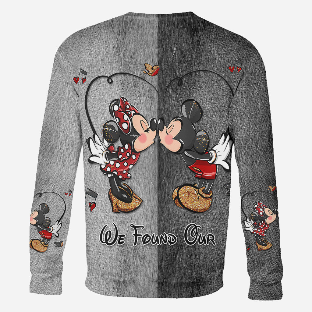 Personalized Mickey & Minnie Theme All-Over Shirts for Couples All Over Shirt GradoCreations