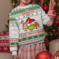 Personalized Grinch Era Ugly Sweater Custom Name Gift for Kids Ugly Sweater GradoCreations