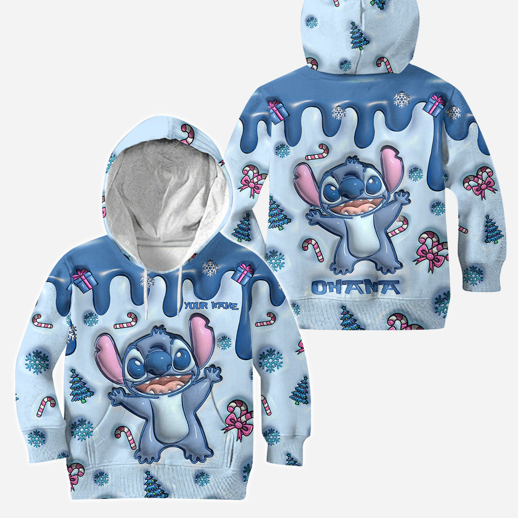 Personalized Ohana Hoodie and Leggings Set Custom Name Gift Hoodie & Leggings GradoCreations