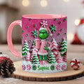 Personalized Grinchmas Accent Mug Custom Name Christmas Gift Accent Mug GradoCreations