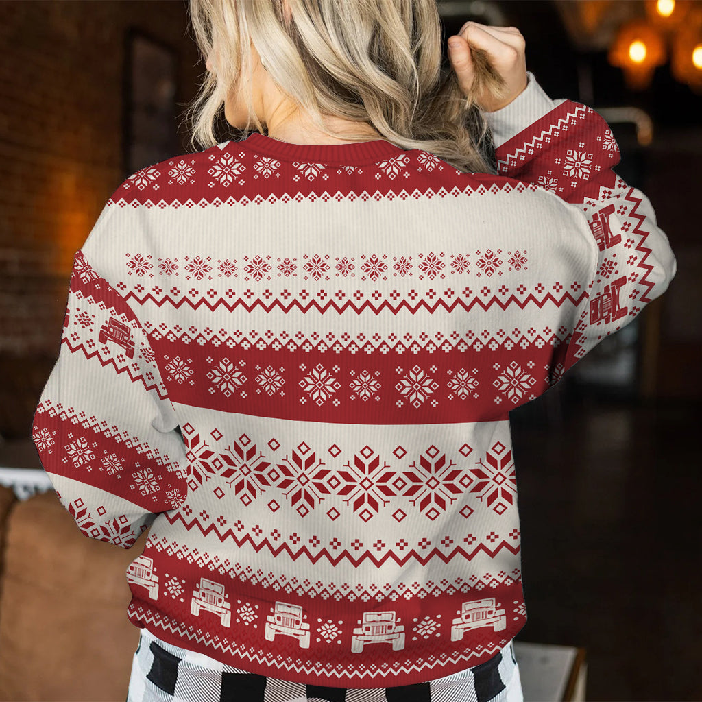 Personalized Ugly Christmas Sweater Fun Ride Gift for Family Ugly Sweater GradoCreations