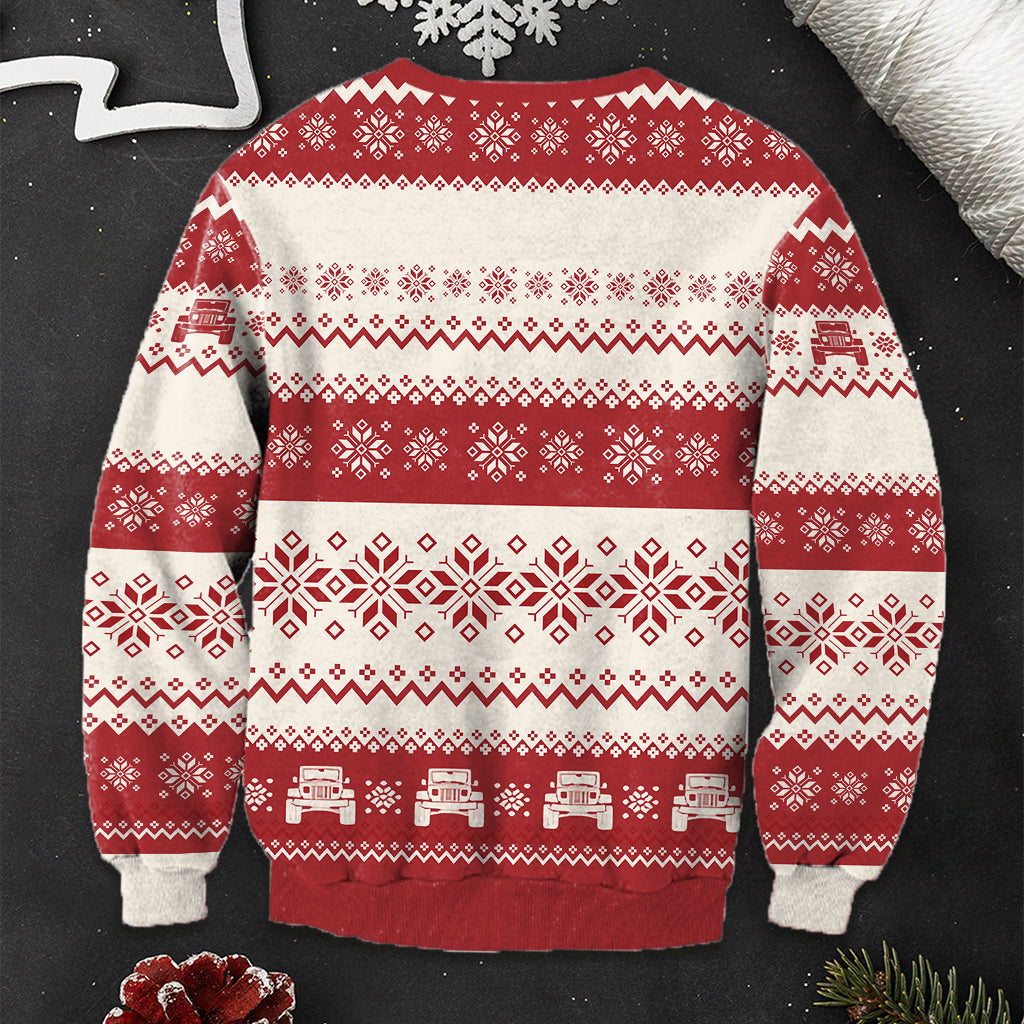 Personalized Ugly Christmas Sweater Fun Ride Gift for Family Ugly Sweater GradoCreations