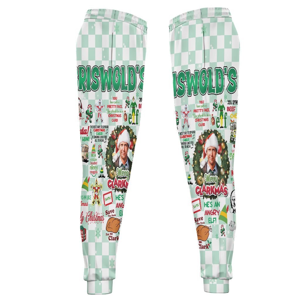 Personalized Christmas Movie Hoodie and Sweatpants Set for Family | Custom Gift Hoodie & Sweatpants GradoCreations