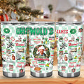 Personalized Christmas Movie Tumbler Custom Drinkware Gift Tumbler GradoCreations