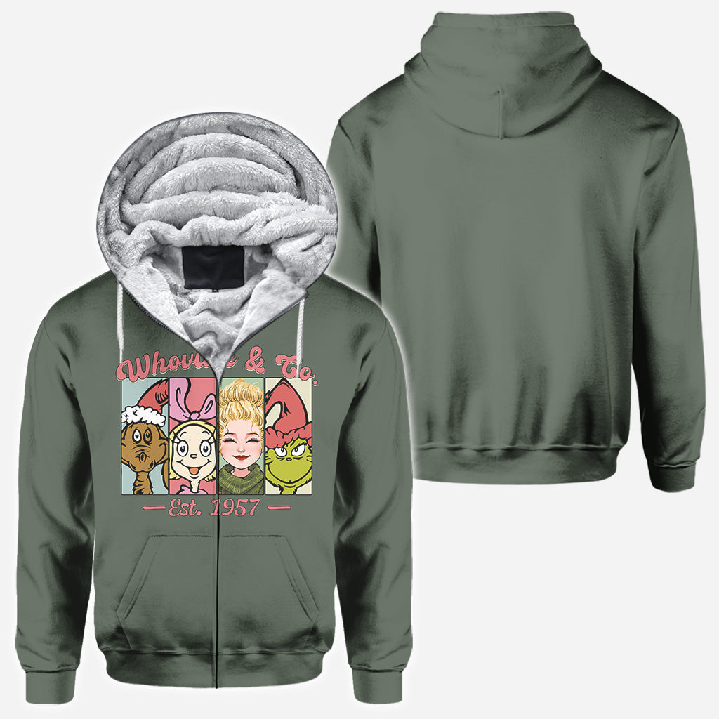 Personalized Whoville & Co. Christmas All Over Shirt Gift All Over Shirt GradoCreations