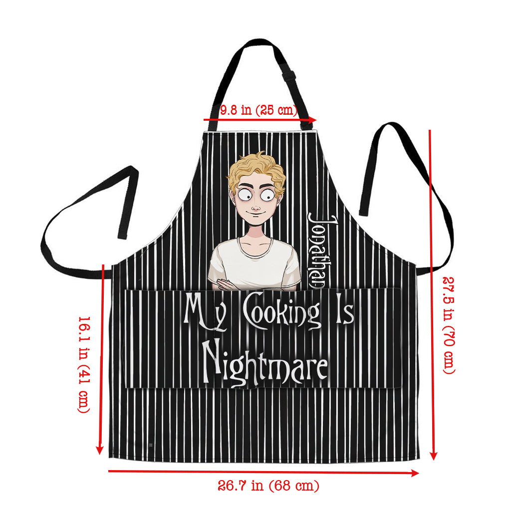 Personalized Cooking Apron Custom Name Unique Gift for Him/Her Apron GradoCreations