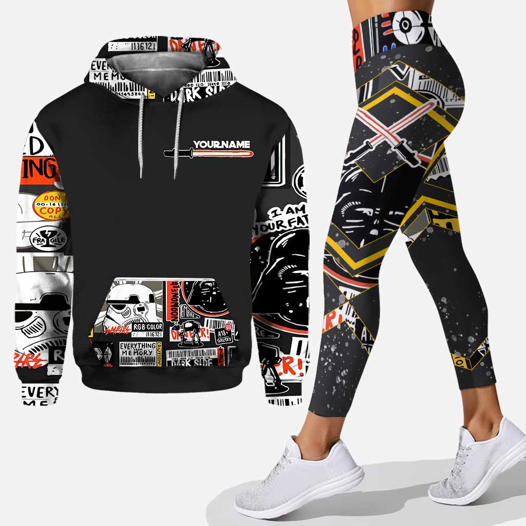 Personalized Dark Side Hoodie & Leggings Custom Name Gift Hoodie & Leggings GradoCreations