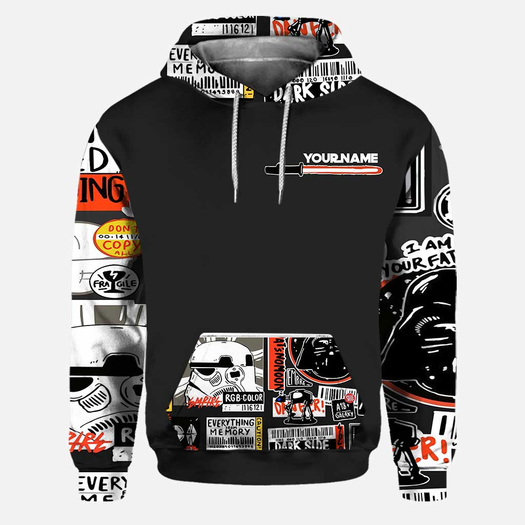 Personalized Dark Side Hoodie & Leggings Custom Name Gift Hoodie & Leggings GradoCreations