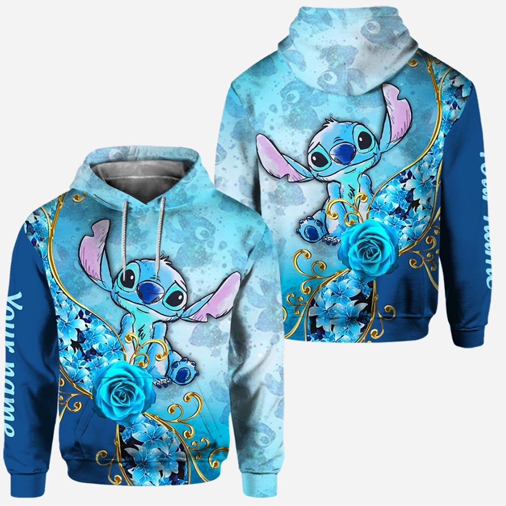Personalized Hoodie and Leggings Set with Custom Name Gift for Partners Hoodie & Leggings GradoCreations