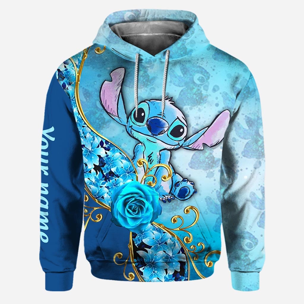 Personalized Hoodie and Leggings Set with Custom Name Gift for Partners Hoodie & Leggings GradoCreations