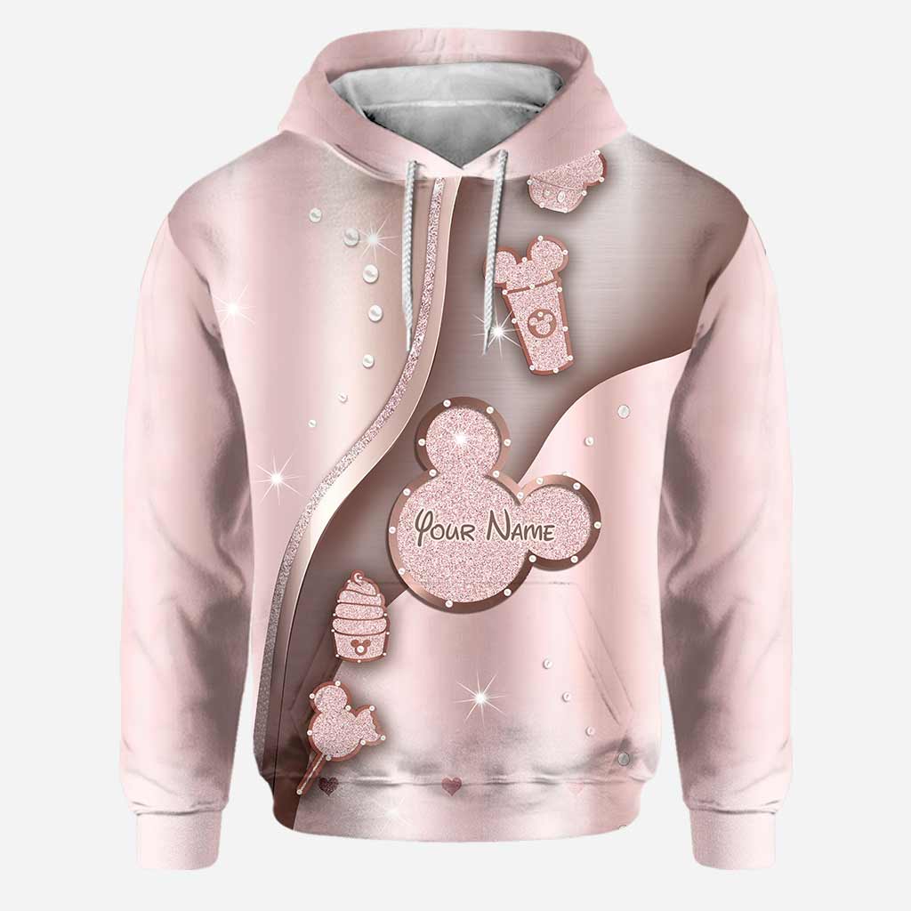 Personalized Mouse Hoodie and Leggings Custom Name Gift for Her Hoodie & Leggings GradoCreations