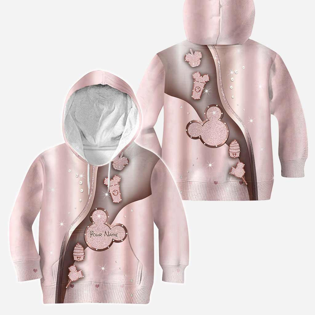 Personalized Mouse Hoodie and Leggings Custom Name Gift for Her Hoodie & Leggings GradoCreations
