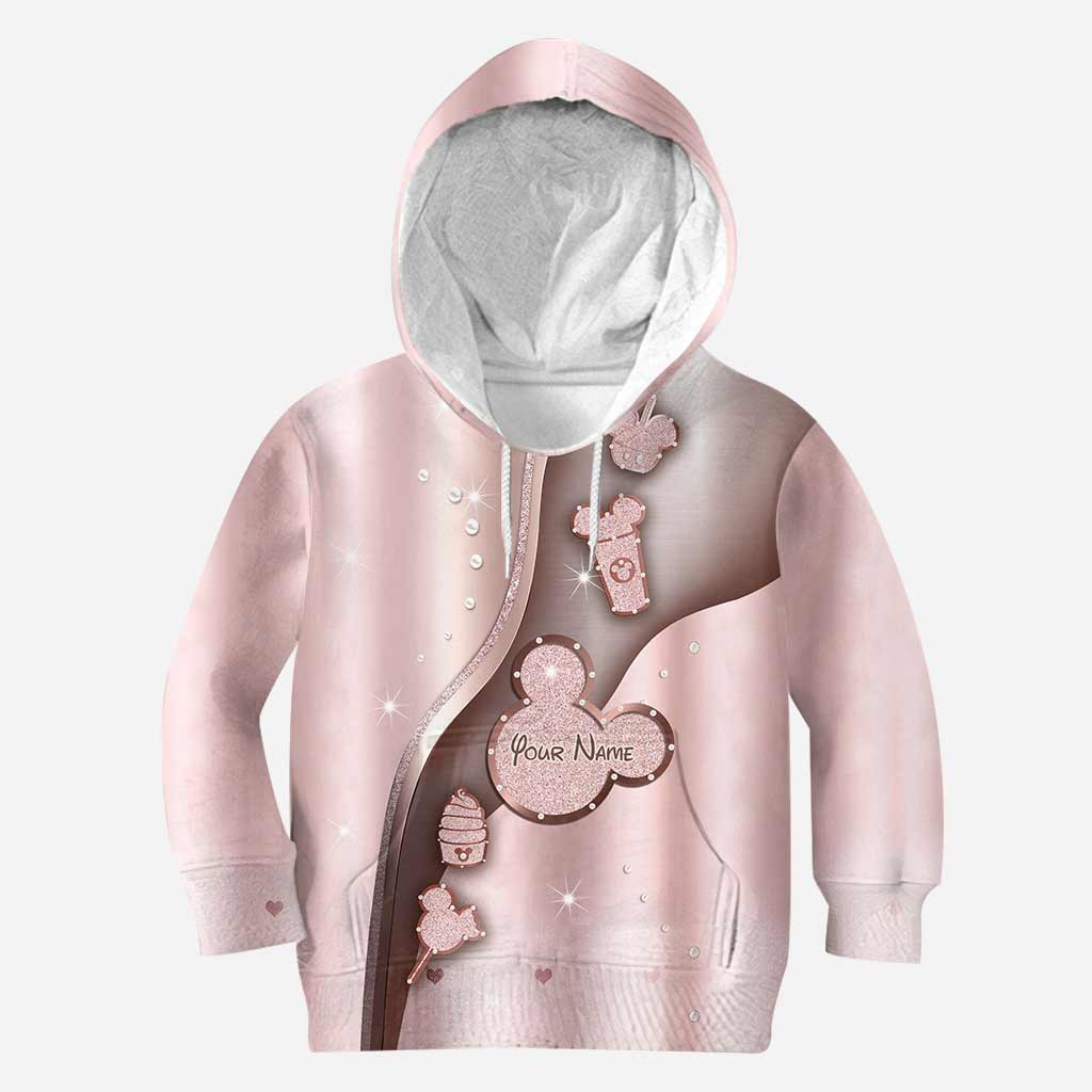 Personalized Mouse Hoodie and Leggings Custom Name Gift for Her Hoodie & Leggings GradoCreations