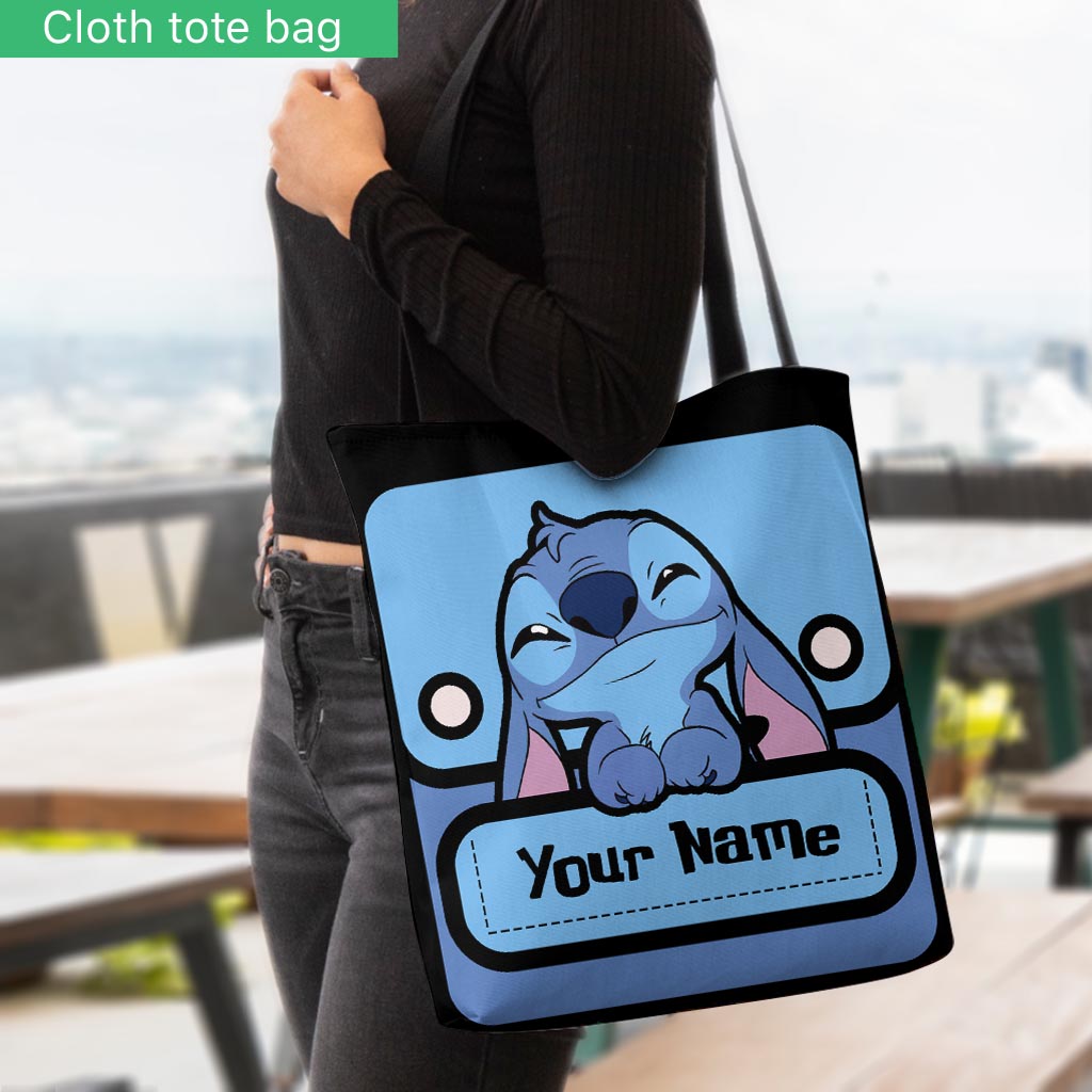 Personalized Ohana Tote Bag Custom Name Gift for Kids Tote Bag GradoCreations