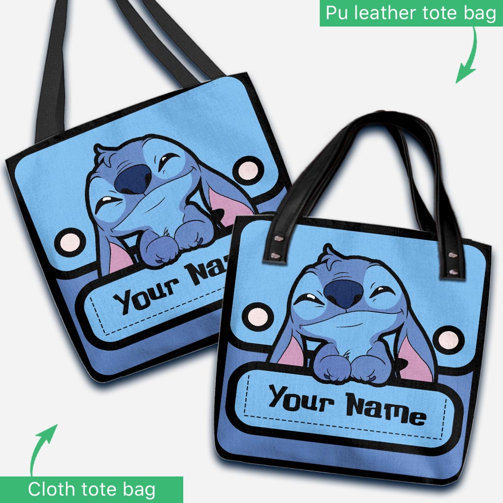 Personalized Ohana Tote Bag Custom Name Gift for Kids Tote Bag GradoCreations