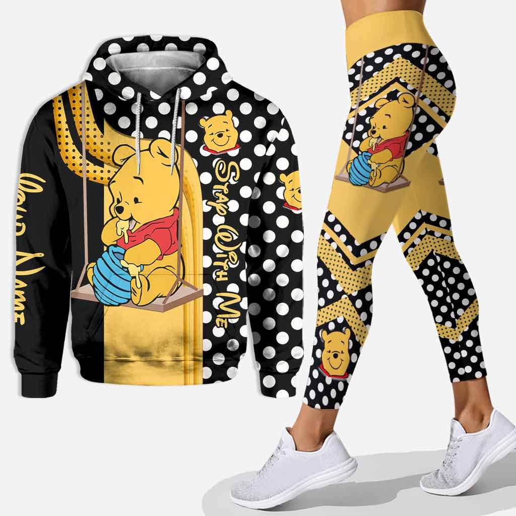 Personalized Stay With Me Mouse Hoodie & Leggings for Kids Hoodie & Leggings GradoCreations