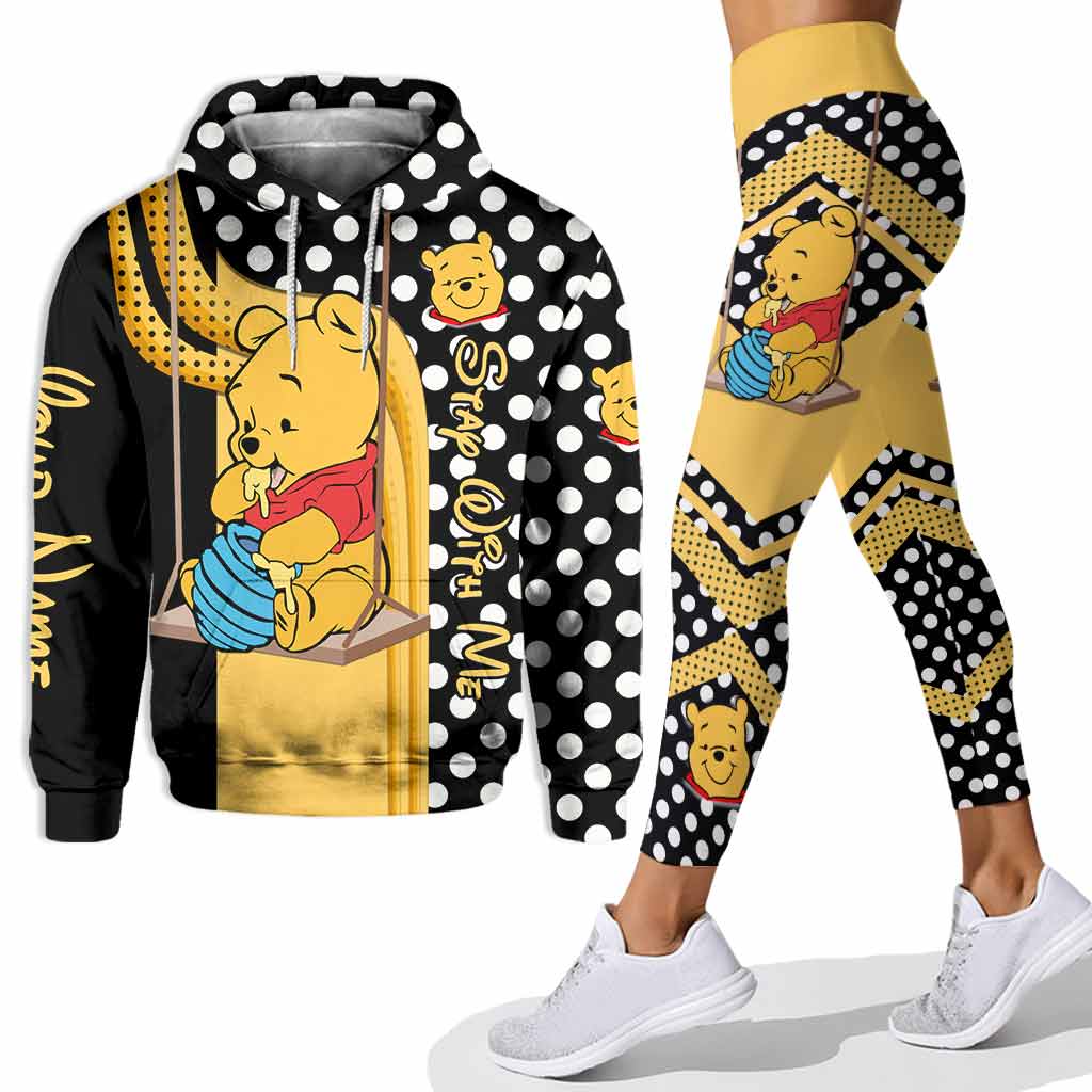 Personalized Stay With Me Mouse Hoodie & Leggings for Kids Hoodie & Leggings GradoCreations