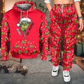 Personalized Ew People Christmas Hoodie & Sweatpants Set Hoodie & Sweatpants GradoCreations
