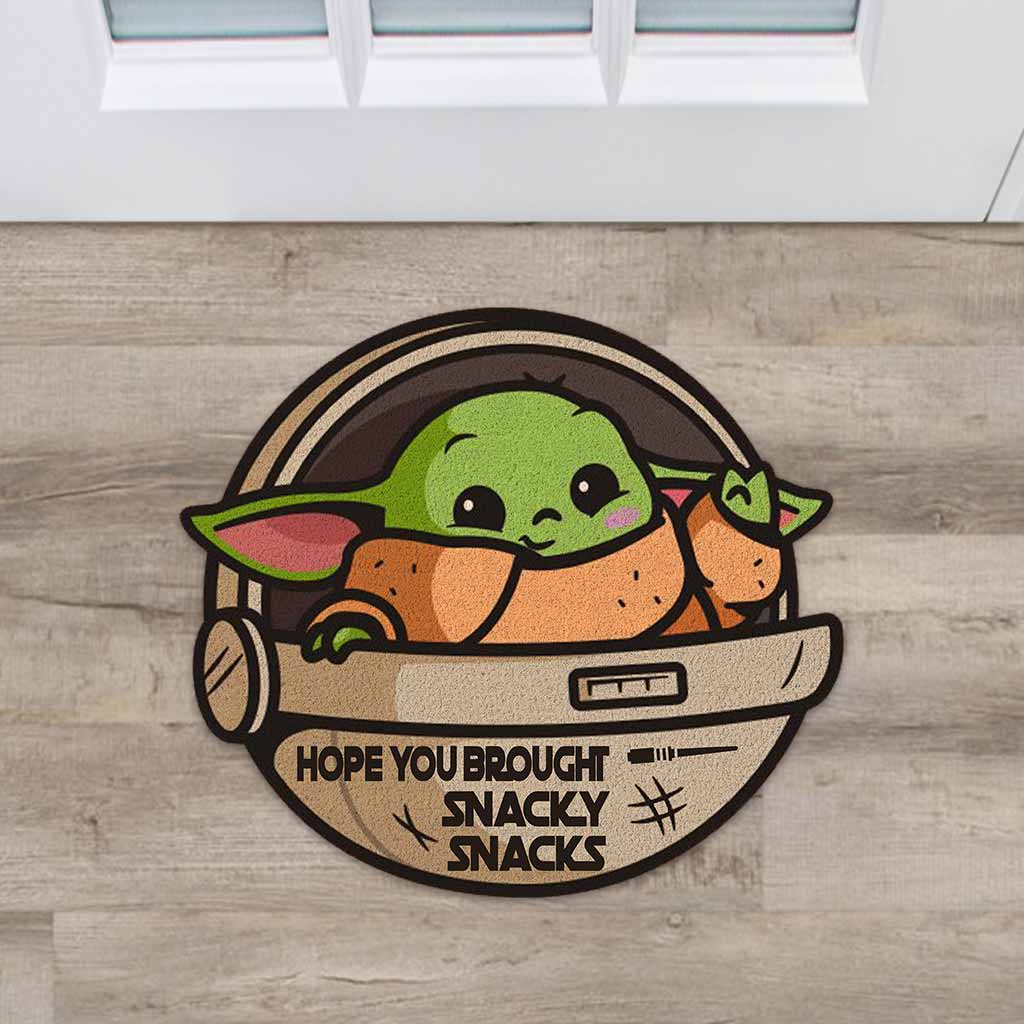 Funny Snacky Snacks Shaped Doormat | Cute Decor for Home Shaped Doormat GradoCreations