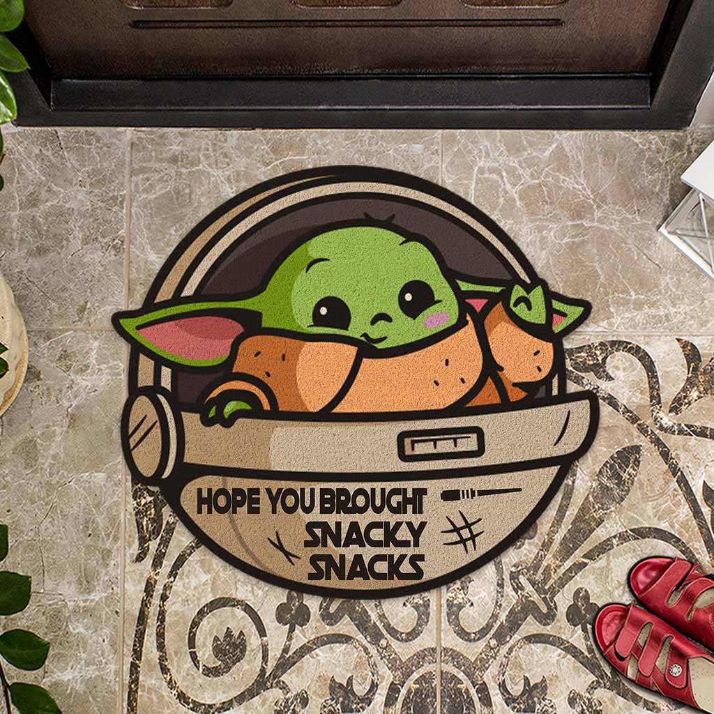 Funny Snacky Snacks Shaped Doormat | Cute Decor for Home Shaped Doormat GradoCreations