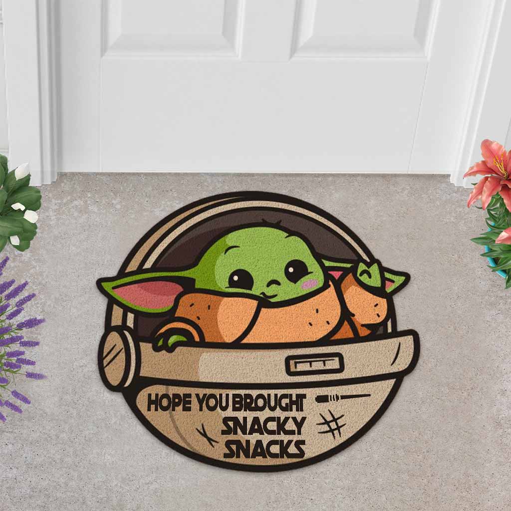 Funny Snacky Snacks Shaped Doormat | Cute Decor for Home Shaped Doormat GradoCreations