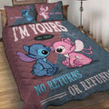 Personalized Cartoon Quilt Set with Custom Names | Unique Couple Gift Quilt Set GradoCreations