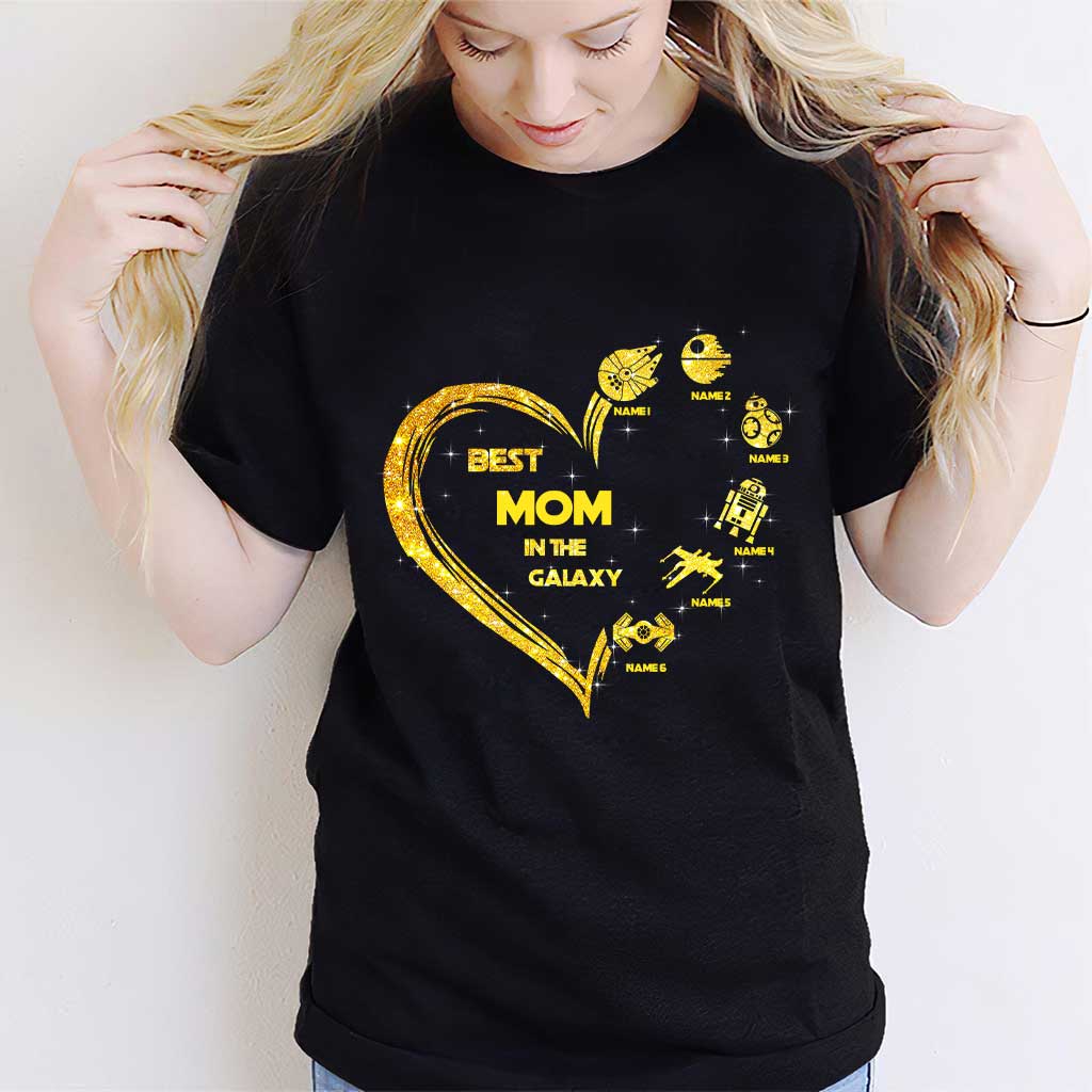 Personalized Best Mom in the Galaxy T-shirt & Hoodie Gift T-shirt & Hoodie GradoCreations