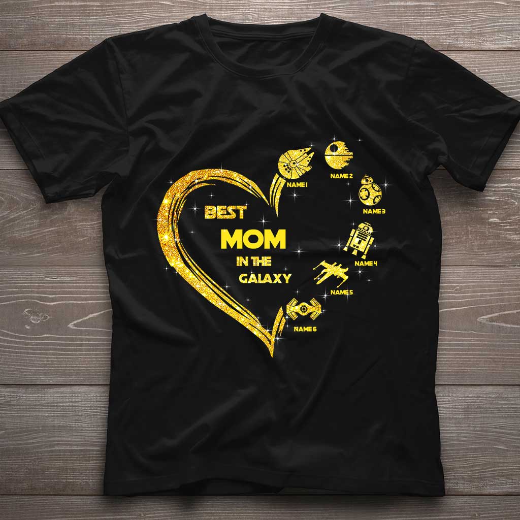 Personalized Best Mom in the Galaxy T-shirt & Hoodie Gift T-shirt & Hoodie GradoCreations