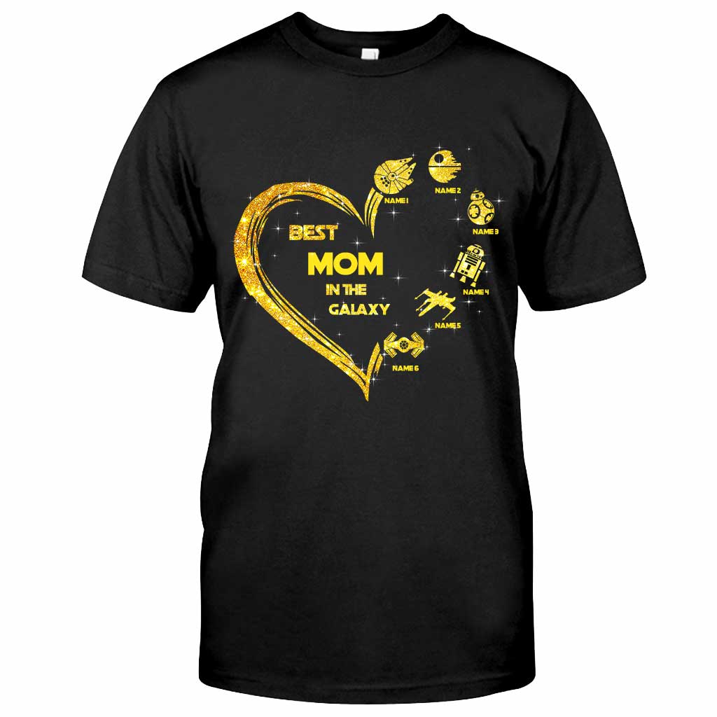 Personalized Best Mom in the Galaxy T-shirt & Hoodie Gift T-shirt & Hoodie GradoCreations