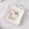 Personalized Couple Jewelry Dish Custom Name Gift for Anniversary Jewelry Dish GradoCreations