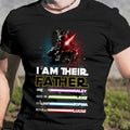 Personalized Father T-shirt & Hoodie with Custom Names | Father's Day Gift T-shirt & Hoodie GradoCreations