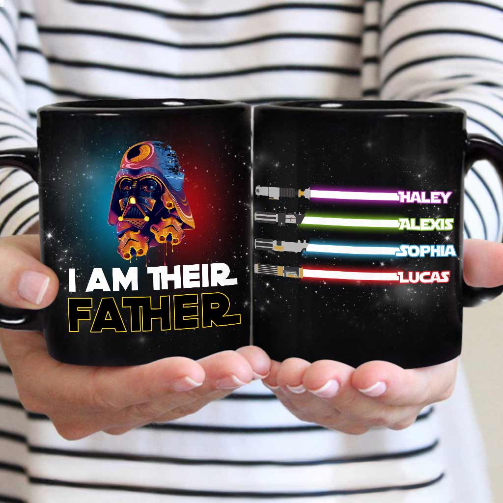 Personalized I Am Their Father Mug Custom Name Gift for Dad Mug GradoCreations