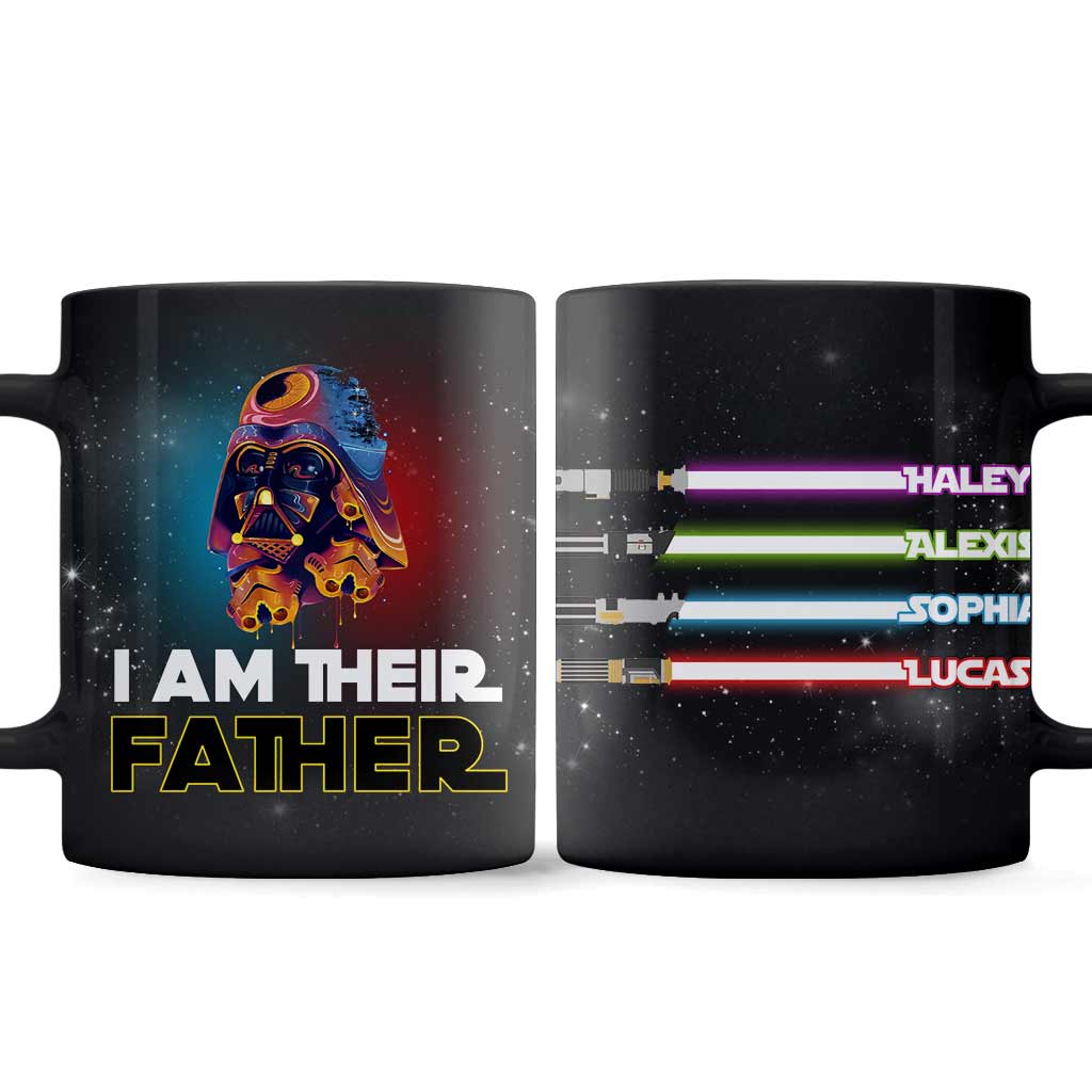 Personalized I Am Their Father Mug Custom Name Gift for Dad Mug GradoCreations