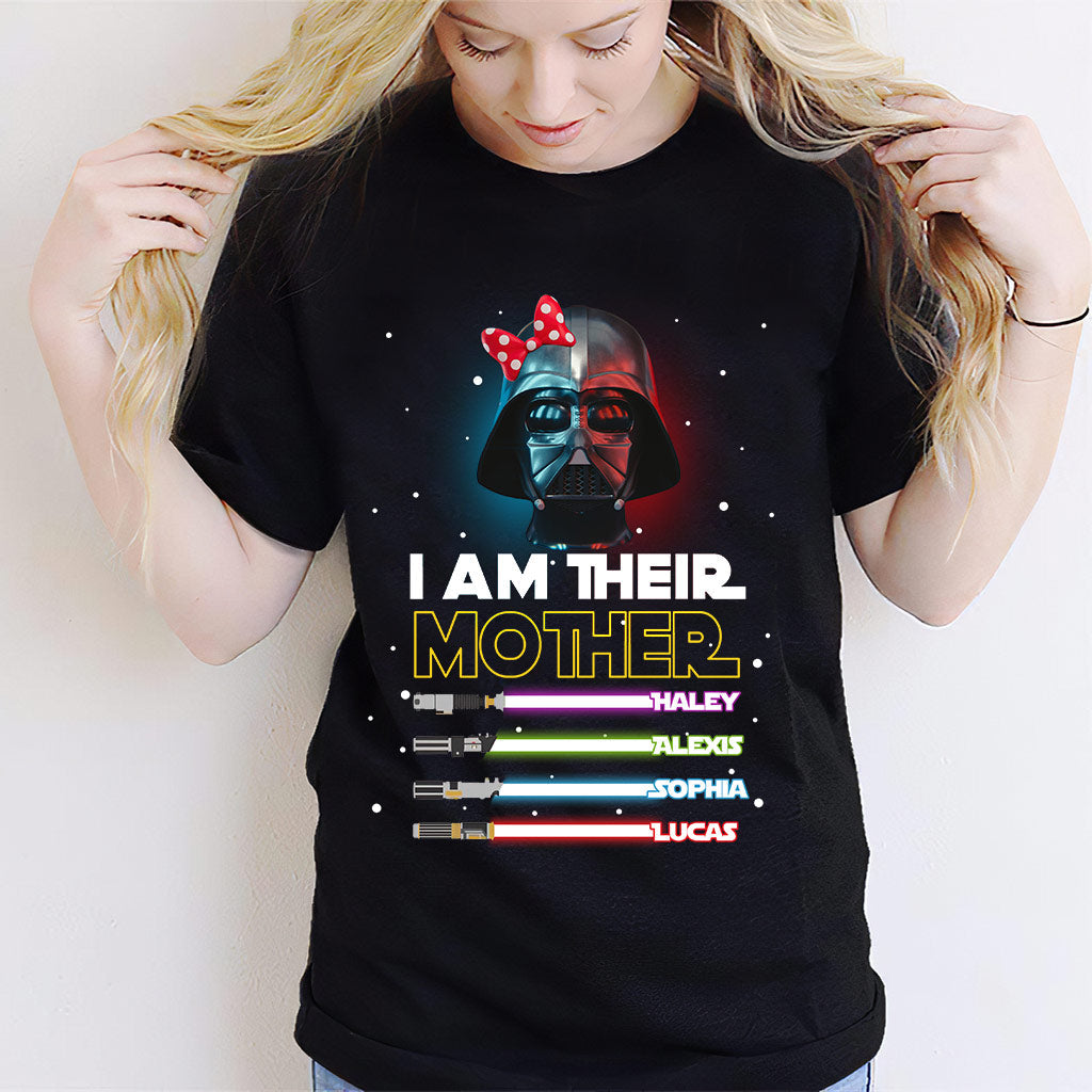 Personalized I Am Their Mother T-shirt & Hoodie Gift for Mom T-shirt & Hoodie GradoCreations