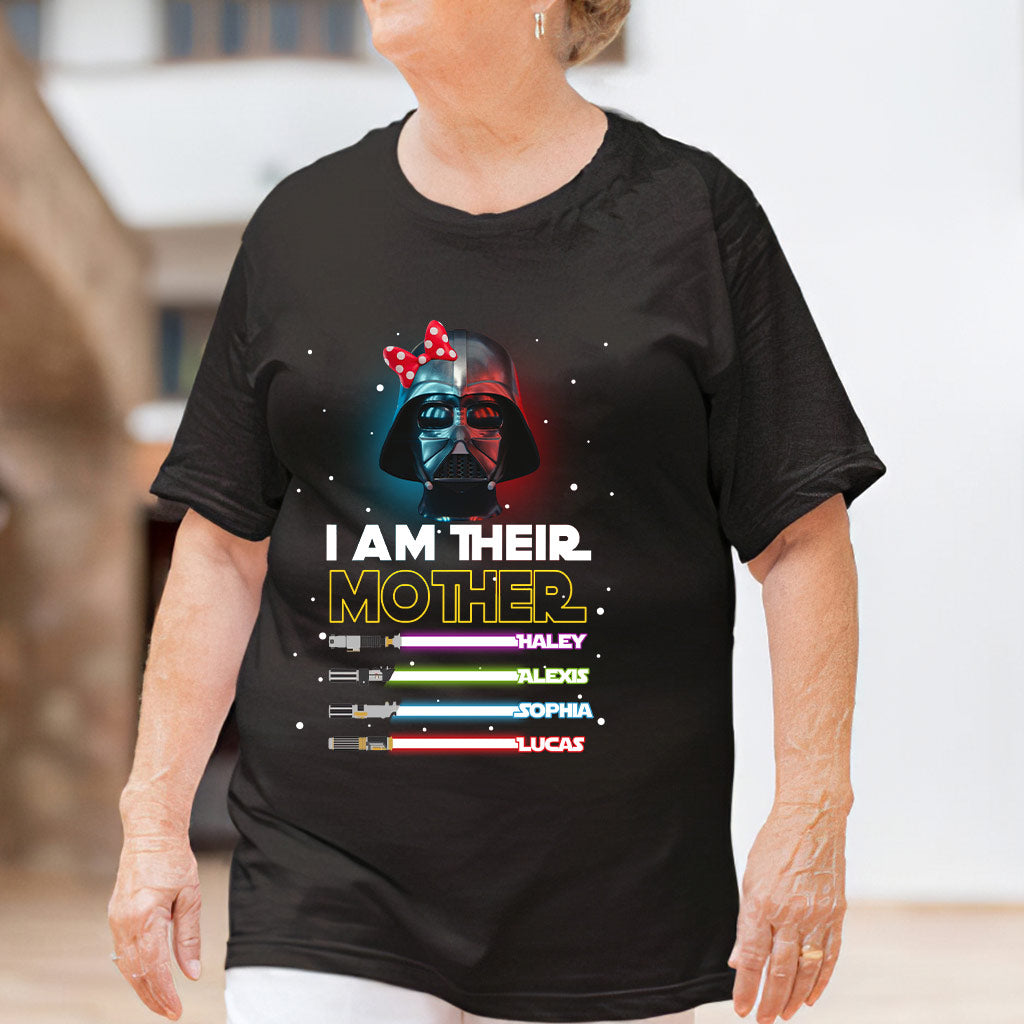 Personalized I Am Their Mother T-shirt & Hoodie Gift for Mom T-shirt & Hoodie GradoCreations