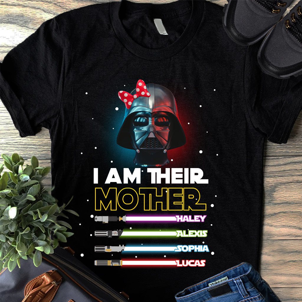 Personalized I Am Their Mother T-shirt & Hoodie Gift for Mom T-shirt & Hoodie GradoCreations