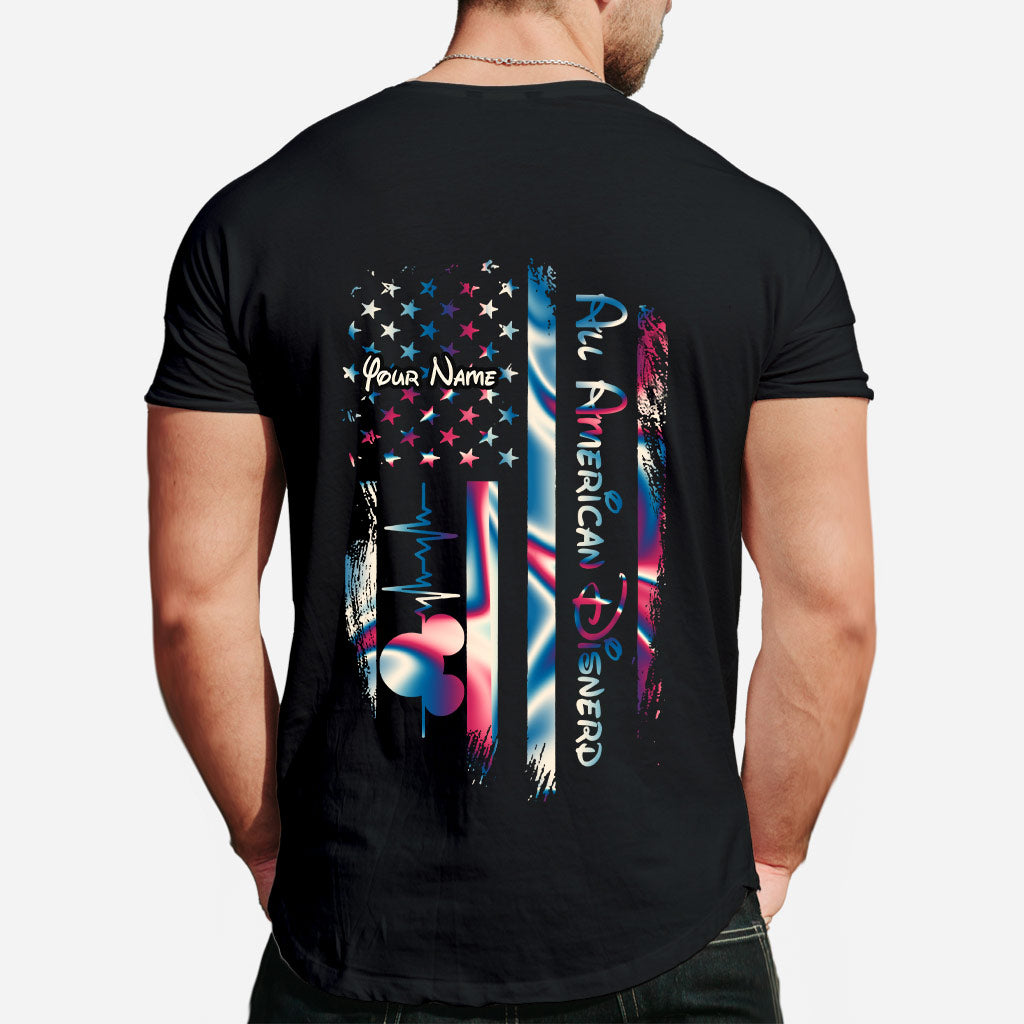 Personalized Independence Day T-Shirt & Hoodie with Name Customization T-shirt & Hoodie GradoCreations