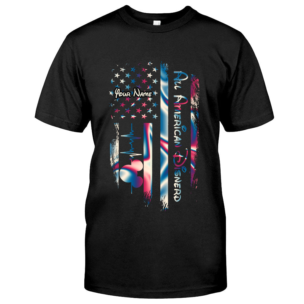 Personalized Independence Day T-Shirt & Hoodie with Name Customization T-shirt & Hoodie GradoCreations