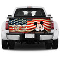 Happy 4th of July Truck Tailgate Decal USA Flag Design Truck Tailgate Decal GradoCreations